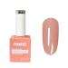 FZANEST Rubber Base Gel For Nails Builder Base Clear Sheer Color Gel Nail Polish Elastic Rubber Base Coat Builder Extension Gel in a Bottle 15ml (Sheer Rose Nude) Pink Rose