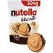  G n rique NUTELLA - Chocolate Melt-in-Your-Mouth Biscuits - 304g of pure sweet pleasure for your taste buds - Perfect for a delicious break! - Pack of 3 - Sold as a Pack - Buy Online on GoSupps.com