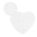 Silicone Heart-Shaped Makeup Brush Cleaning Tool | Egg Brush Cleaner for Beauty - Buy Online on GoSupps.com