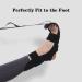 Lushnessu Multi-functional Foot Stretching Strap for Relieving Plantar Fasciitis Achilles Tendonitis and Leg Muscle Pain Suitable for Dancers Fitness and Yoga Enthusiasts(Red) - Buy Online on GoSupps.com
