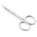 Blue Farm | Professional Stainless Steel Scissors for Russian Manicure cm 9 5 - Curved Blade mm 21