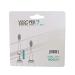 Voom Sonic Pro 7 Series Replacement Brush Heads - Pack of 4 | Soft Dupont Nylon Bristles | Oral Care - White | Advanced Bristle Technology - Buy Online on GoSupps.com