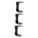 Magiclulu 3st shaving rack shaving brush stands shaving brush holder clothes hanger clothes rack shaving brushes shaving brushes shaving brush organizer earth-colored brush holder bracket holder