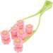 Folpus 3x Face Chin Neck Massage Roller - Skin Lifting & Slimming Tool for Fat Removal | International Shipping - Buy Online on GoSupps.com