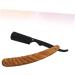 Angoily Men's Hair Cutting Razor - Strawberry-Haired Spang Design Bamboo Holder - Ideal for Manual Shaving & Grooming - Buy Online on GoSupps.com