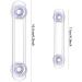6 Pcs Baby Child Safety Locks Transparent Child Safety Cupboard Door Lock Multi-Purpose Latches Mini Multifunction Latch for Kitchen Cabinets Drawers Ovens Refrigerators - Buy Online on GoSupps.com