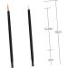 Baluue 300 Pcs Eye Makeup Tools Eyeliner Brushes Fine Point Eye Shadow Eye Gel White Eye Liner - Buy Online on GoSupps.com
