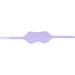 Qukaim Hot Gel Eye Pad Gel Eye Pad Soft Silicone Hot Ice Compress Relief Reusable Adjustable Size Eye Patch Purple - Buy Online on GoSupps.com