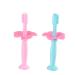 Beaupretty 2st toothbrush made of silicone toothbrushes for children toothbrush silicone toddler toddler toothbrush for infant training baby training toothbrush bristles toothbrush manual