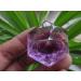 Natural Amethyst Quartz Crystal Merkaba Star Carving Art 30.6g JZIGTDEM