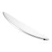 Combined fascia knife made of stainless steel tool Guasha massage device Guasha massage sucks massage plate slabs myofascial release tool Guasha-scraped stainless steel massage tab Sport silver 20x3cm