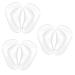 FOMIYES 3 Pair Metatarsal Foot Cushions Nonslip Forefoot Cushion Anti-Slip Metatarsal Pads Women Forefoot Pads High Heel Pads Nonslip Forefoot Pads Soft Forefoot Pads Anti-Slip Insole Pad