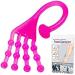Foot Toe Stretcher Toe Separators for Bunions | Restore Toes with Foot Exercise Band (Pink) - Buy Online on GoSupps.com