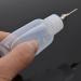 1 Oz Plastic Henna Bottle Applicator with 4 Stainless Steel Tips - Perfect for Art & Body Designs | International Shipping Available - Buy Online on GoSupps.com
