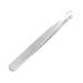 Milisten Eyelash Eyelash Stainless Steel Salon 320 Degree Pulling Angle Rounded Corners Beauty Product (Silver) Lash Lash Gland Forceps