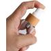3 x 30ml Airless Pump Bottles - Empty Refillable Plastic Vacuum Emulsion Bottle Lotion Dispenser Cosmetics Vials Containers with Bamboo Pump Head for Cream Essential Oils Liquid Cleanser Shower Gel - Buy Online on GoSupps.com