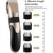 Professional Pink Hair Clippers for Men - Cordless Electric Hair Trimmer & Beard Clipper | Perfect Hair Cutting Tool - Buy Online on GoSupps.com