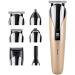 Hair Clippers 6 in 1 Set - Multifunctional Rechargeable Hair Trimmer & Shaver for Men | Stylish Black Hair Cutting Tools for All Hair Types - Buy Online on GoSupps.com