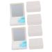 Healvian 6 sets of lens tweezers Travel contact lens container Travel - Owner for Eyes Halloween Para Guardar Klein - WaTers - Small Organizer Glasses Set Viewable White PP Travel Tools