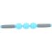 Ergonomic Fascia Muscle Roller & Spiky Balls - Deep Tissue Massage & Cellulite Relief (Blue) | International Shipping Available - Buy Online on GoSupps.com