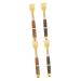 Minkissy 4 pieces of ticking greens telescopic back scratch portable back scratch boots pull-out back scratch gem resin men's claw itching