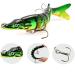 Premium Artificial Fishing Bait Set for Pike Zander & Trout - Freshwater & Saltwater Swimbait Wobbler - Buy Online on GoSupps.com