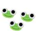 Peosaard Contact Lens Case Cartoon Frog Shape Contact Lens Holder Cartoon Animal Lenses Box 3pcs Animal Lens Case