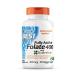 Doctor's Best Fully Active Folate (Folic Acid) with Quatrefolic 400 mcg 90 Vegan Capsules Vitamin C Laboratory Tested Highly Dosed Gluten Free SOYA Free Non-GMO