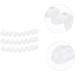 NOLITOY 6 Pairs Anti-Slip Stickers for High Heels | Adhesive Gel Heel Pads for Women | Invisible Non-Slip Sole Inserts for Sandals | Thicken White Pads - Buy Online on GoSupps.com