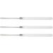 Makeup Spatula Stainless Steel Easy Clean 3 Pieces Nail Gel Spatula for Color Mixing for Nail Art - Buy Online on GoSupps.com