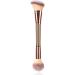 Double Head Foundation Makeup Brush Powder Coloring Tool Facial Brushes Professional Blending Liquid Oblique Concealer Beauty Multicolour - Buy Online on GoSupps.com