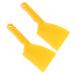 Balacoo 2pcs Plastic Honey Spatula Cake Frosting Tools Beekeeping Honey Collection Tool Smooth Scraper