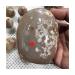 1pc Natural Pink Flower Shape Cherry Blossom Agate Palm Stone for Gift 500-600g Stone Mineral Specimen