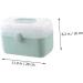 ULTECHNOVO Box Multi-layer Medicine Box Storage Bin with Lid First Aid Container Portable First Aid Kit Multi-layer Storage Case Portable Medicine Case Medicine Storage Plastic Family Pack - Buy Online on GoSupps.com