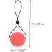 SESESFOUFU Hand Exercise Balls - TPE Stress Relief Trainer for Rehabilitation | Pink 20x5cm | International Shipping Available - Buy Online on GoSupps.com