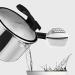 Nonstick Milk PanMilk Pan Cooking pots Milk Pan with Glass Cover Stainless Steel Thicken Soup Pot Household Cooking Pot Baby Food Supplement Pot Small Pot - Buy Online on GoSupps.com