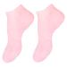minkissy 1 Pair Sock Spa Gel Booties Silicone Gel Skin Protect Soles Skin Soles Moisturizer Moisturizing Heel Sleeves Humidor Gel Heels Lotion Women's Foot Essential Oil Pink Sebs 38X7.5X1cm