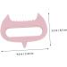 Magiclulu 5-in-1 Acupuncture Hand & Head Massager - Silicone Massage Gear & Scalp Peeling Brush - Pink Neck Scroll Wheel - Buy Online on GoSupps.com