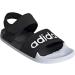 adidas Adilette Sandal Core Black/White - Size 12 Women/11 Men | Unisex-Adult - Buy Online on GoSupps.com