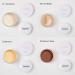 Meifen Setting Powder 2 Pcs - Control Oil, Brighten Skin, Cover Blemishes, Whitening Face Loose Powder (01 Translucent & 02 Cool Beige) - Buy Online on GoSupps.com