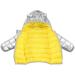 Silver Baby Puffer Jacket - Hooded Winter Coat for Kids - Lightweight Outerwear (110cm / 3 Years) - Buy Online on GoSupps.com