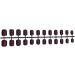 Dajidafu Short Nail Set French Style Scratch Resistant Press-on Fingernails Full Cover Removable for Trimble Manicure Stickers Type 3 - Buy Online on GoSupps.com