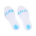 NOLITOY 1 Pair Silicone Insoles Sports Insoles Shoe Pads Foot Care Insoles