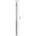 1Pcs Stainless Steel Nail Gel Polish Remover Triangle Stick Rod Cuticle Pusher Art Tools with PU Bag Comfortable and Environmentally - Buy Online on GoSupps.com