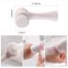KDDOM 2 in 1 Facial Cleansing Brush for Deep Pore Exfoliation - Soft Bristles Silicone Massager for Blackhead & Acne Removal (Pink) - Buy Online on GoSupps.com