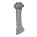 Multifunction socket opener for cats made of silicone material cat paw can can opener pet can spoon washable light cat paw can can be opened for easy removal of (gray)