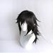 Demon Slayer Tomioka Giyuu Cosplay Wig - Black Long Ponytail Heat Resistant Synthetic Hair + Wig Cap | International Shipping - Buy Online on GoSupps.com