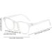 Peru Anti-Floor Glasses | Blue Light Blocking & Anti-Glare Computer Gaming Glasses for Men & Women - Black & Clear Options - Buy Online on GoSupps.com