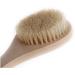 Demarkt Long Handle Bath Brush | Natural Bristles Body & Back Massage Shower Brush - International Shipping Available - Buy Online on GoSupps.com