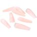 Coffin False Nails Long Nude Press On Acrylic Stick On Nails - 24pcs for Women and Girls - Buy Online on GoSupps.com